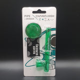 Champ High Glass Pipe Set with Grinder and Screens