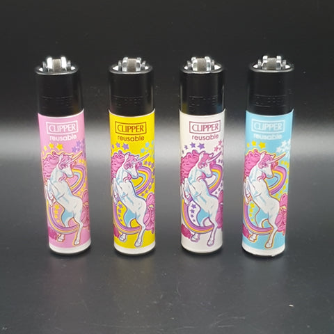 Clipper Lighter - Unicorns