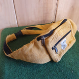 Handmade Himalayan Hemp Bum Bag / Money Belt - Yellow