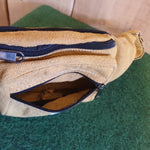 Handmade Himalayan Hemp Bum Bag / Money Belt - Yellow