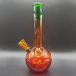 Micro Glass Bong - Rasta - H: 16cm