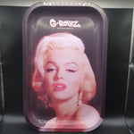 G-Rollz "Beautiful Face" Metal Rolling Tray - Small