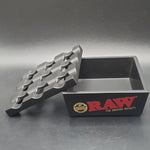 RAW Regal Style Metal Ashtray (Black)