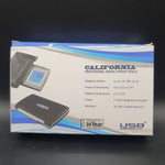 Digital Scales - California - Touchscreen LCD Display - 100g x 0.01g