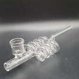 Glass Twin Chamber Pipe - 17cm