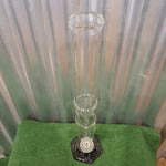 Clear Glass Bong   - 43cm