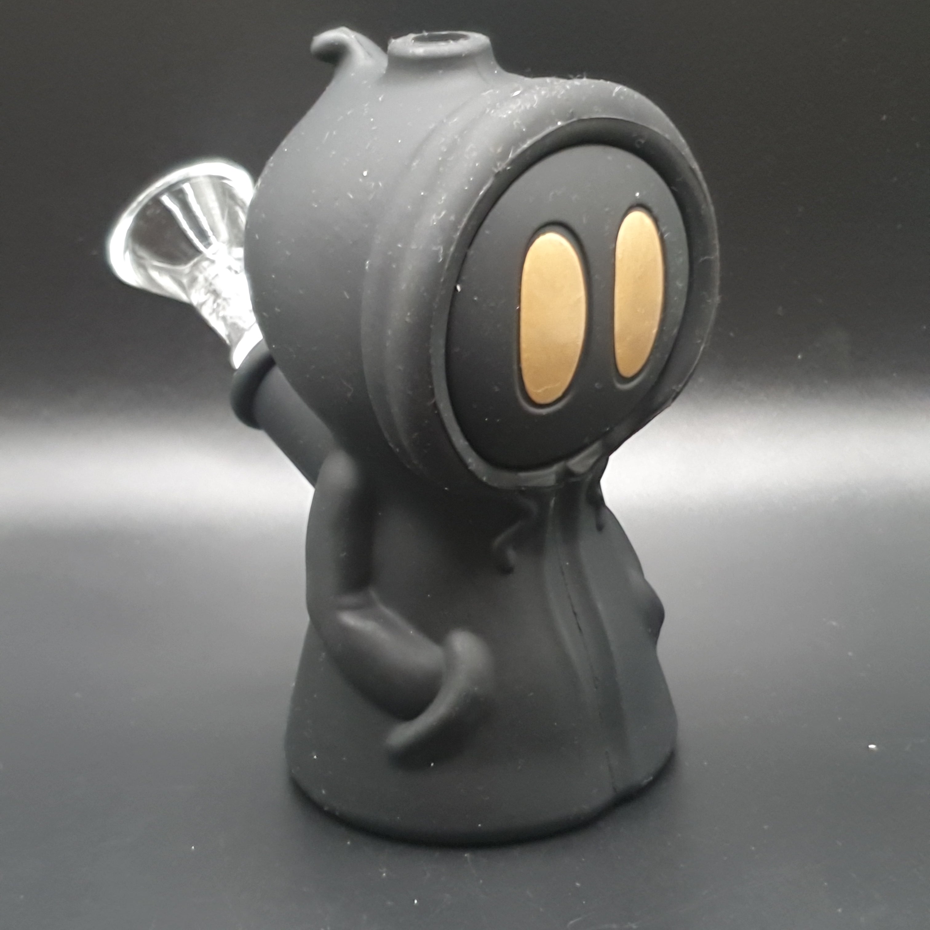 Silicone Alien Bong - 110mm - Black