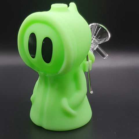 Silicone Alien Bong - 110mm - Green