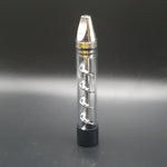 Twist Pipe - Glass Blunt - Sliver