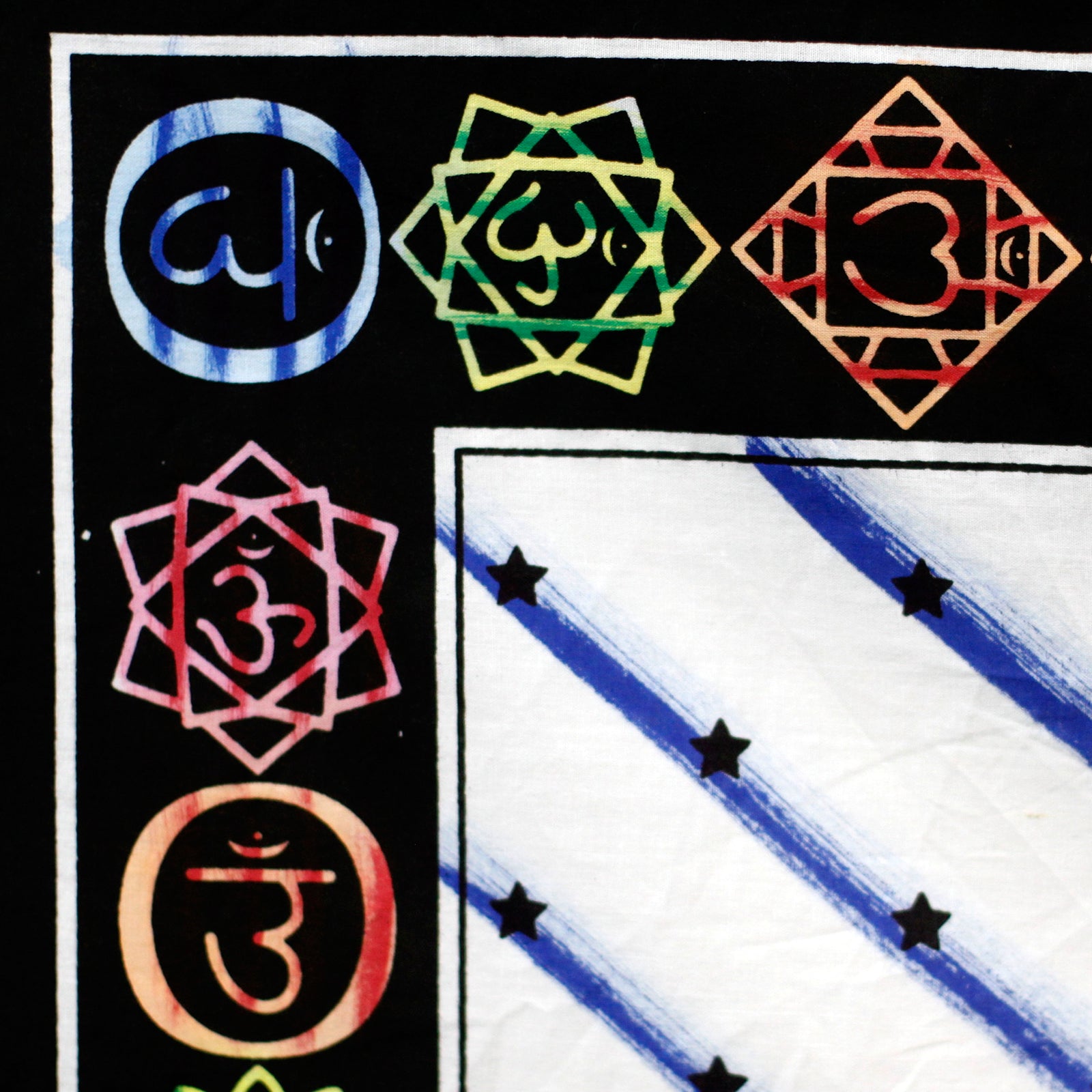 Cotton Wall Art - Chakra Buddha - 75x115cm
