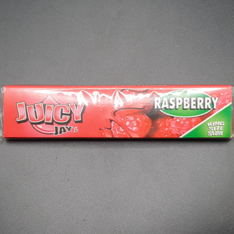 Juicy Jay's Kingsize Slim Flavoured Skins - Raspberry
