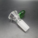 Glass Bowl - 14mm Male - Funnel Type - Coloured Tab