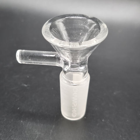 Glass Bowl - 14mm Male - Funnel Type - Pull Tab