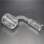 Double Walled Quartz Banger with Carb Cap - 10mm Female Joint