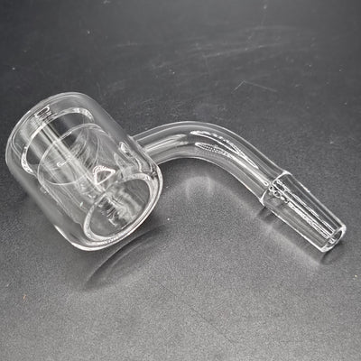 Dubbelwandige Quartz Banger met Carb Cap - 10mm Mannelijke Aansluiting