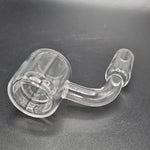 Double Walled Quartz Banger with Carb Cap - 14mm Male Joint