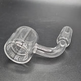 Double Walled Quartz Banger with Carb Cap - 14mm Male Joint