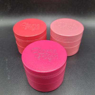 Champ High 4-delige Roze Aluminium Grinder - 50mm