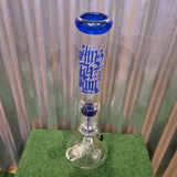Amsterdam - Beaker Style Bong - H:40cm - Blue