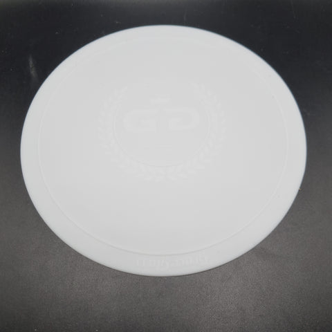Grace Glass | Small silicon Pad - Underlay for Bongs- White Ø:170mm