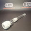 Glazen downstem - 18 mm - 115 mm lang