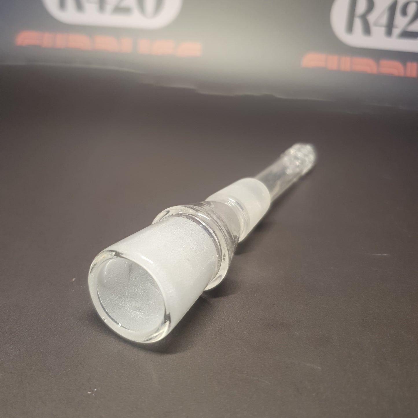 Glazen downstem - 18 mm - 75 mm lang