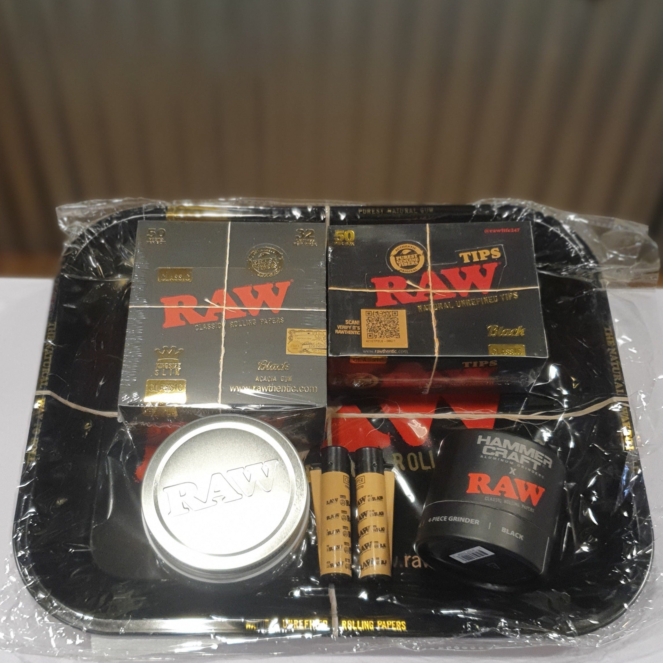 RAW Black Bulk Paper Giftset - Free Postage!