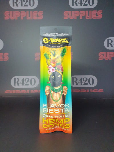 G-Rollz - Pre-Rolled Hemp Cones 2 Pack - Flavor Fiesta