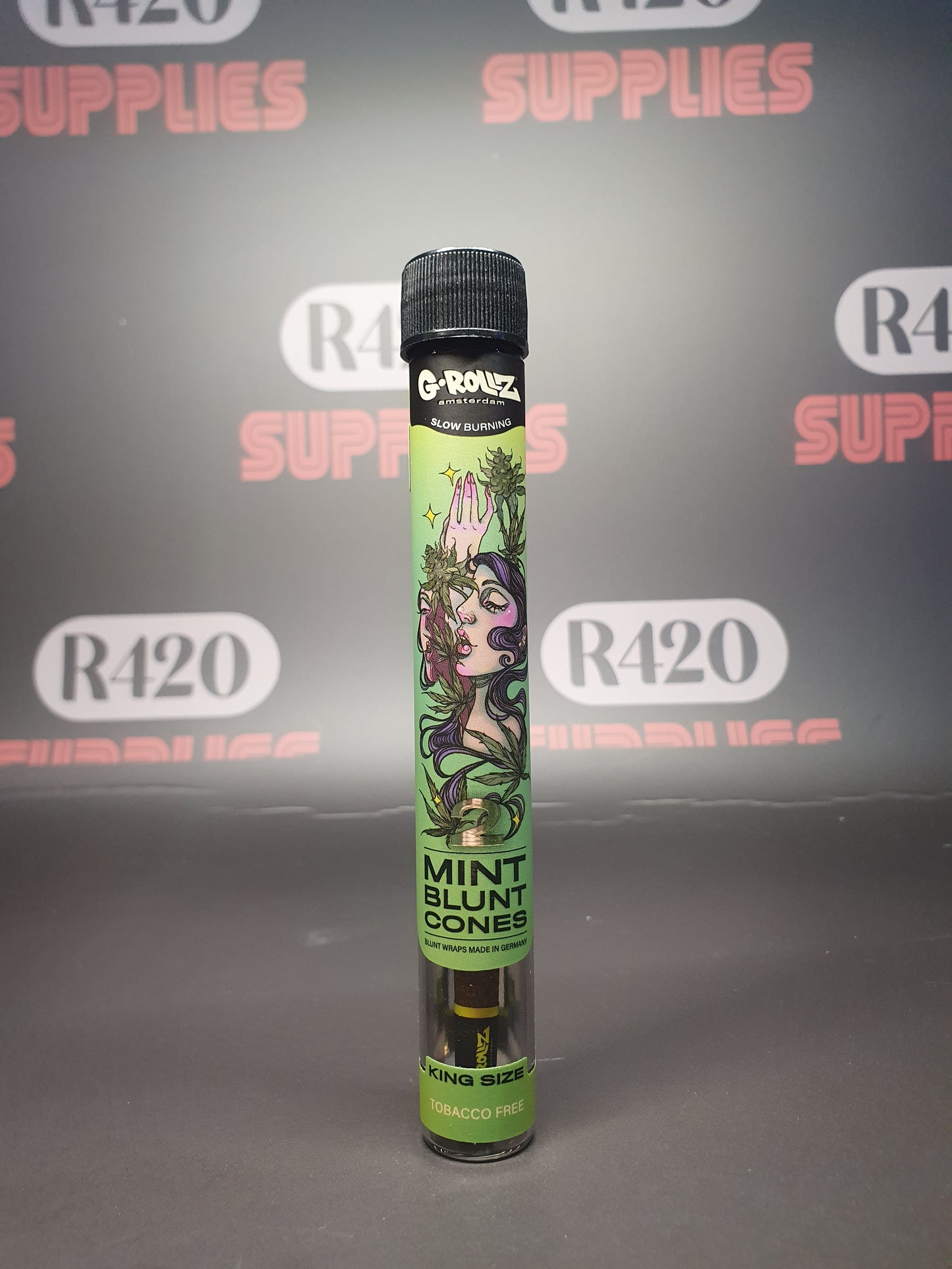 G-Rollz - Voorgedraaide, met Terpenen Doordrenkte Blunt Cones - Munt
