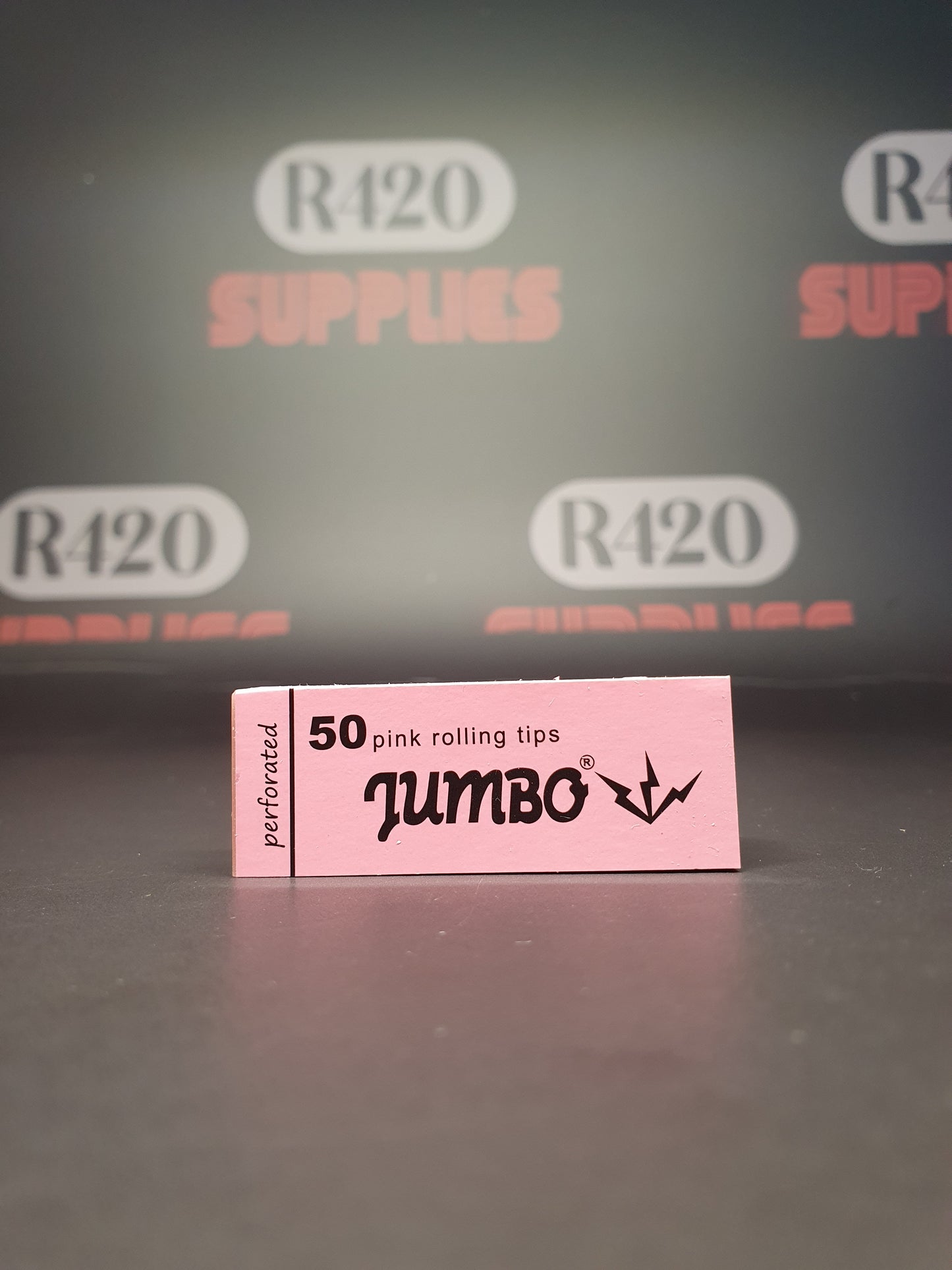 Jumbo Roze Tips (50 per pakje)
