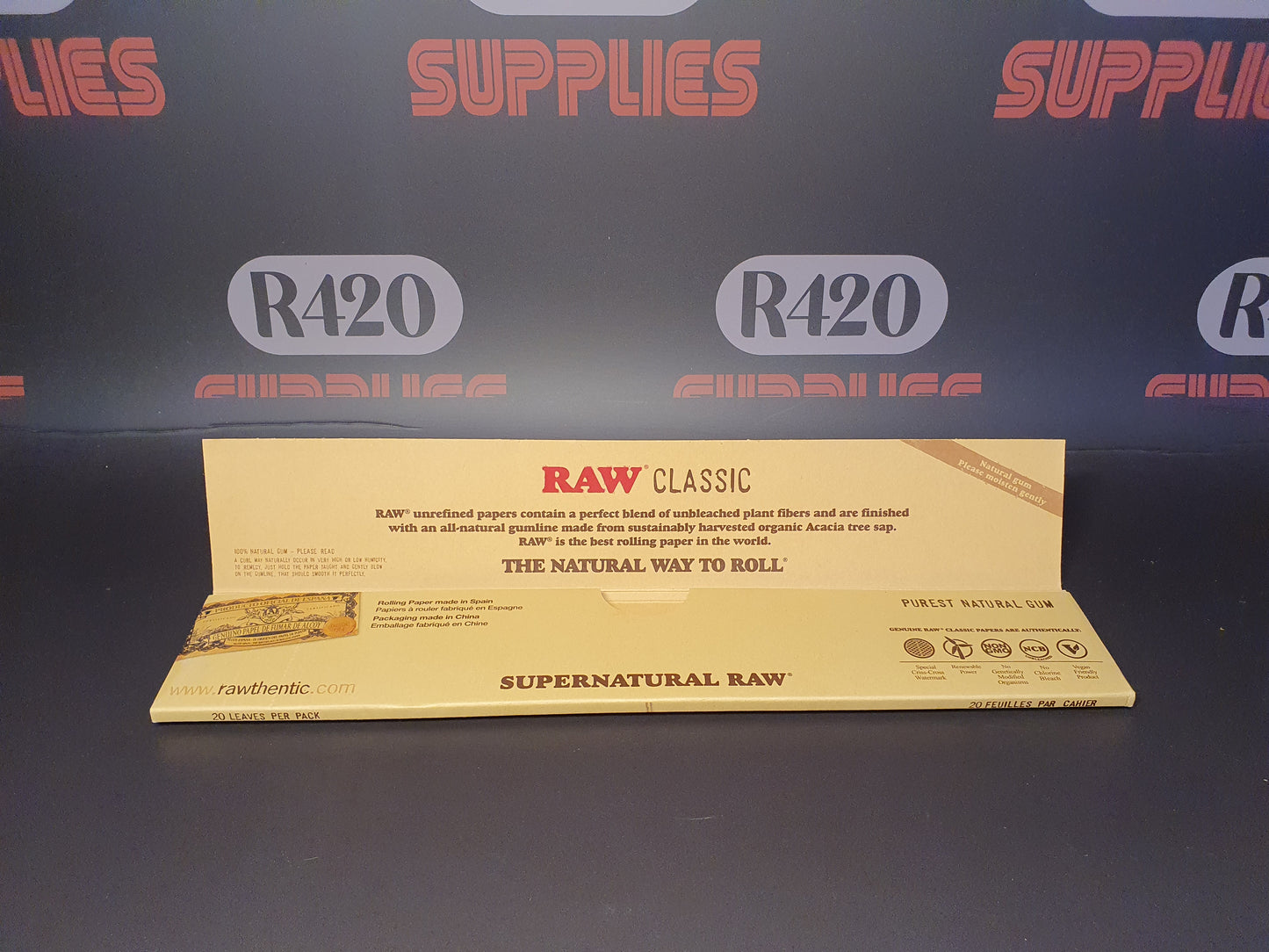 RAW 30cm (12") Supernatural Rolling Papers