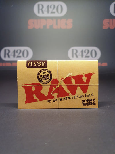 RAW Classic Single Wide - Double Window - 100 Leaves