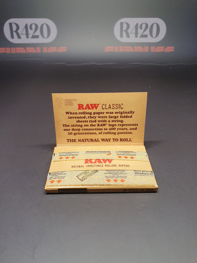 RAW Classic Single Wide - Double Window - 100 Leaves