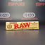 RAW Organic Hemp Connoisseur - Kingsize Slim + Tips
