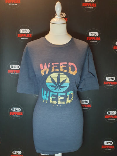 Weed Weed Slogan T-Shirt