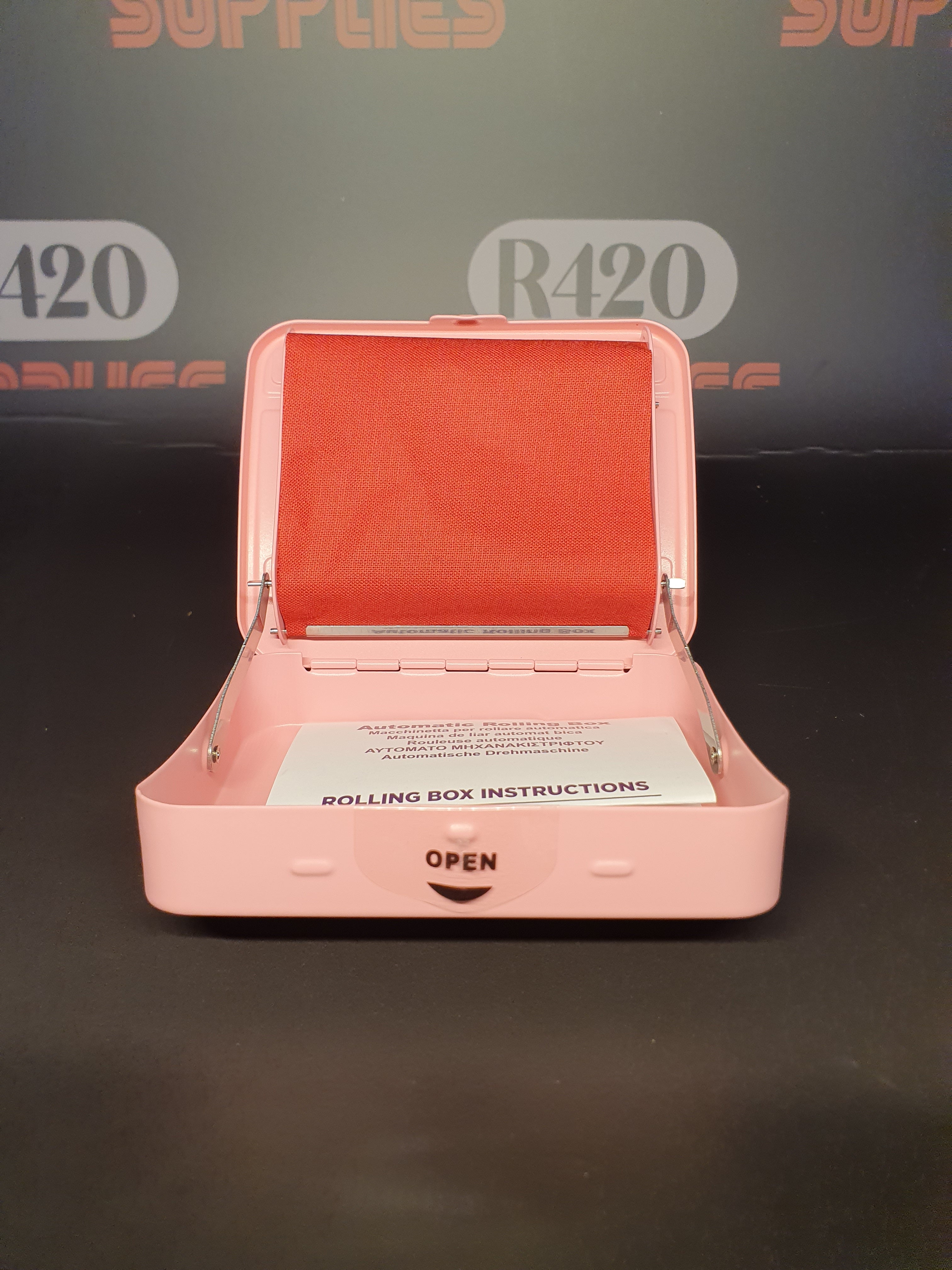 Elements Automatic Rolling Box - 79mm - Pink