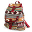 Jacquard Nepal Stijl Rugzak – Aardetinten & Bordeaux