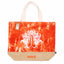 Oranje Stonewash - Volledig Natuurlijke Tas - Namaste Hand (Vrede)