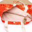 Oranje Stonewash - Volledig Natuurlijke Tas - Namaste Hand (Vrede)