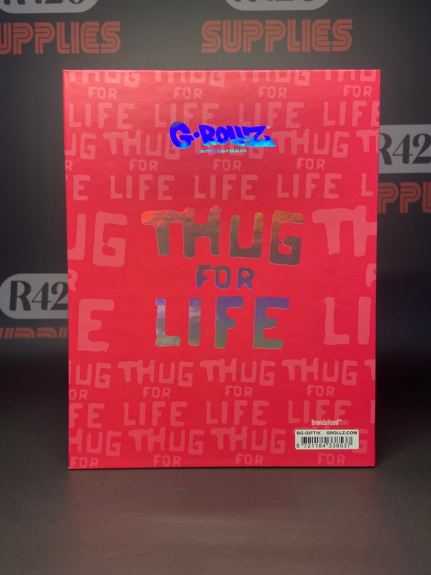 G-Rollz Banksy "Thug For Life" Pink Giftset