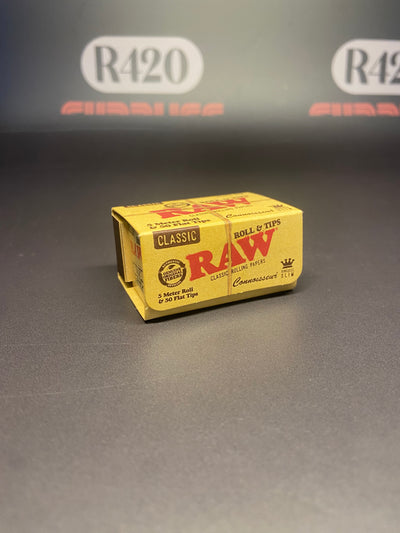 RAW Klassieke Kingsize Slanke Rollen - 5 Meter