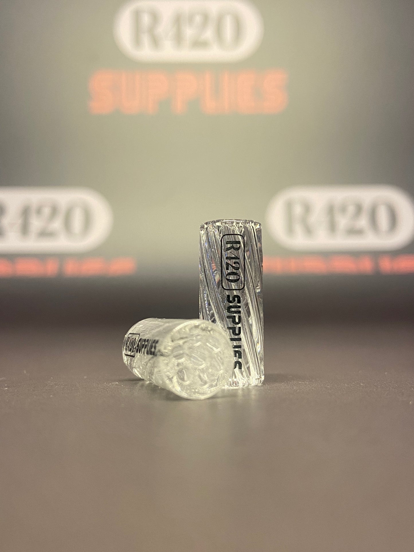 R420 Glass Filter Tip - 10mm x 25mm - Multiple Colours