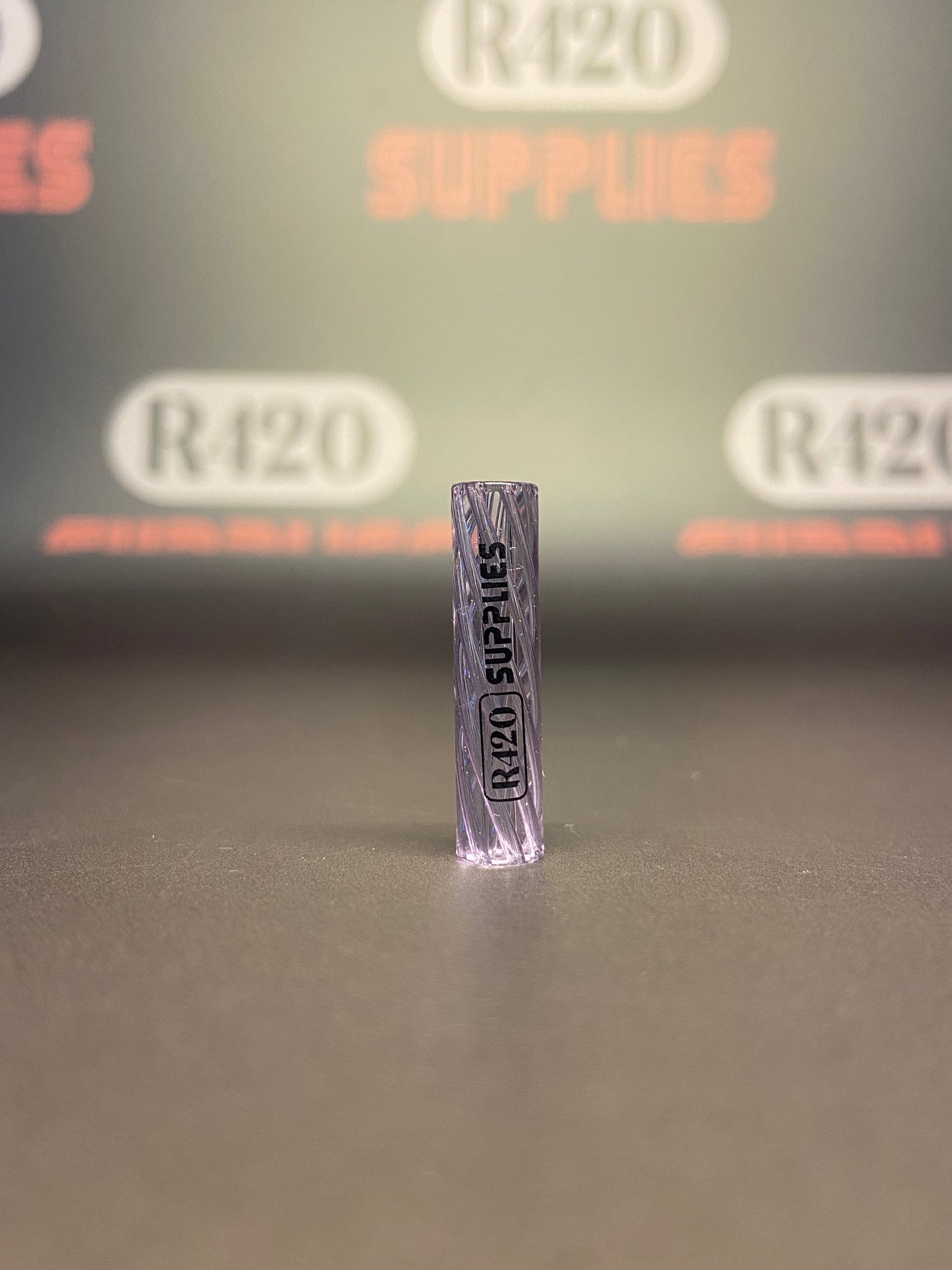 R420 Glass Filter Tip - 8mm x 30mm - Multiple Colours