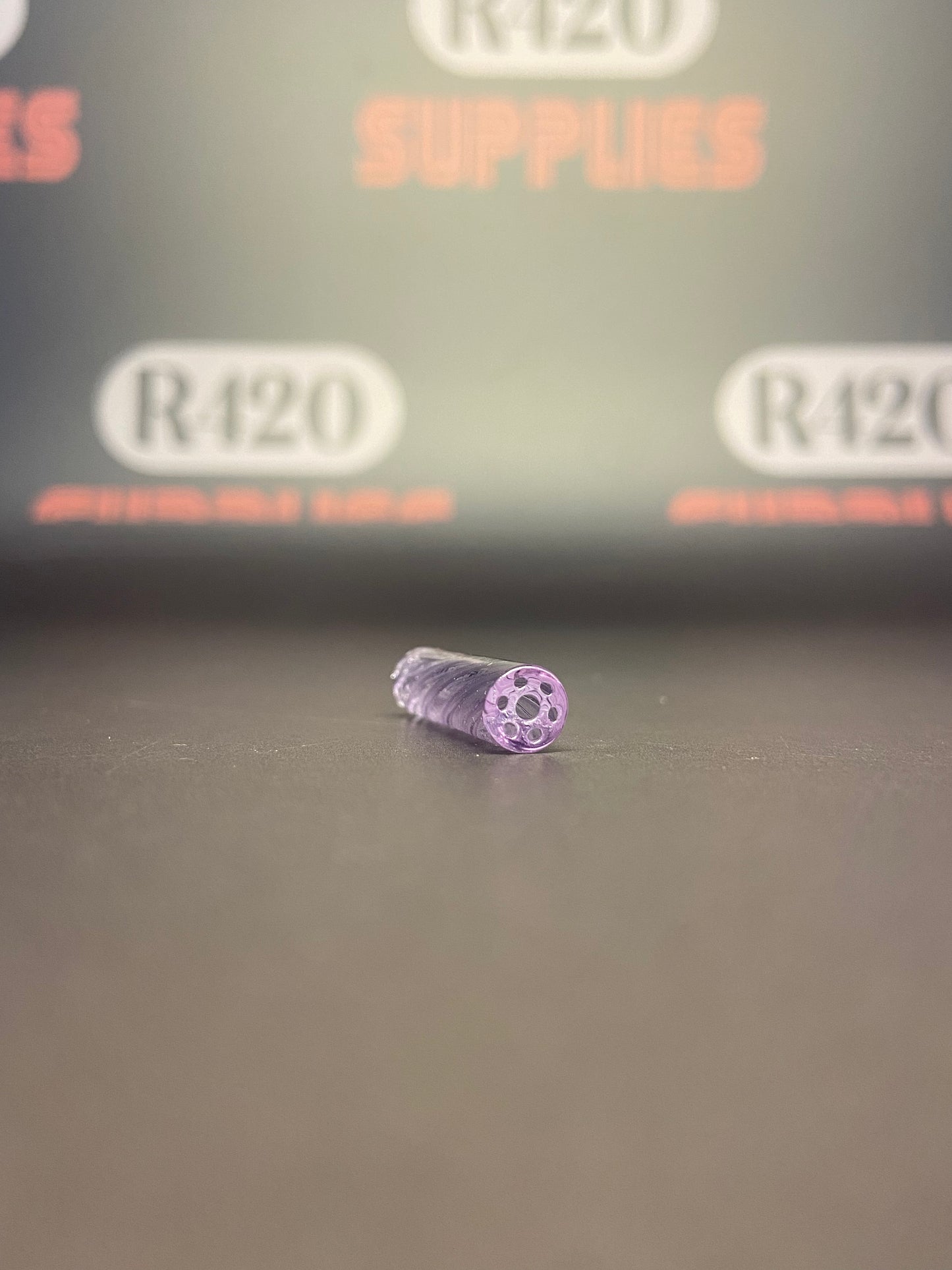 R420 Glass Filter Tip - 8mm x 30mm - Multiple Colours