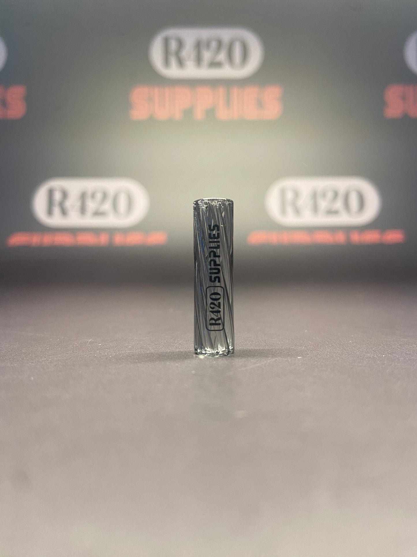R420 Glass Filter Tip - 8mm x 30mm - Multiple Colours