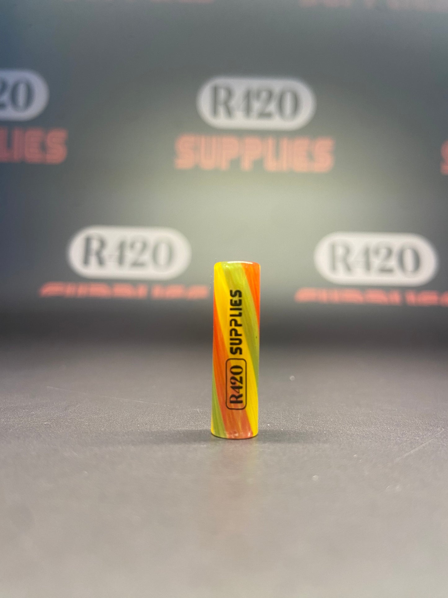 R420 Premium Glass Filter Tip - 8mm x 30mm - Multiple Colours