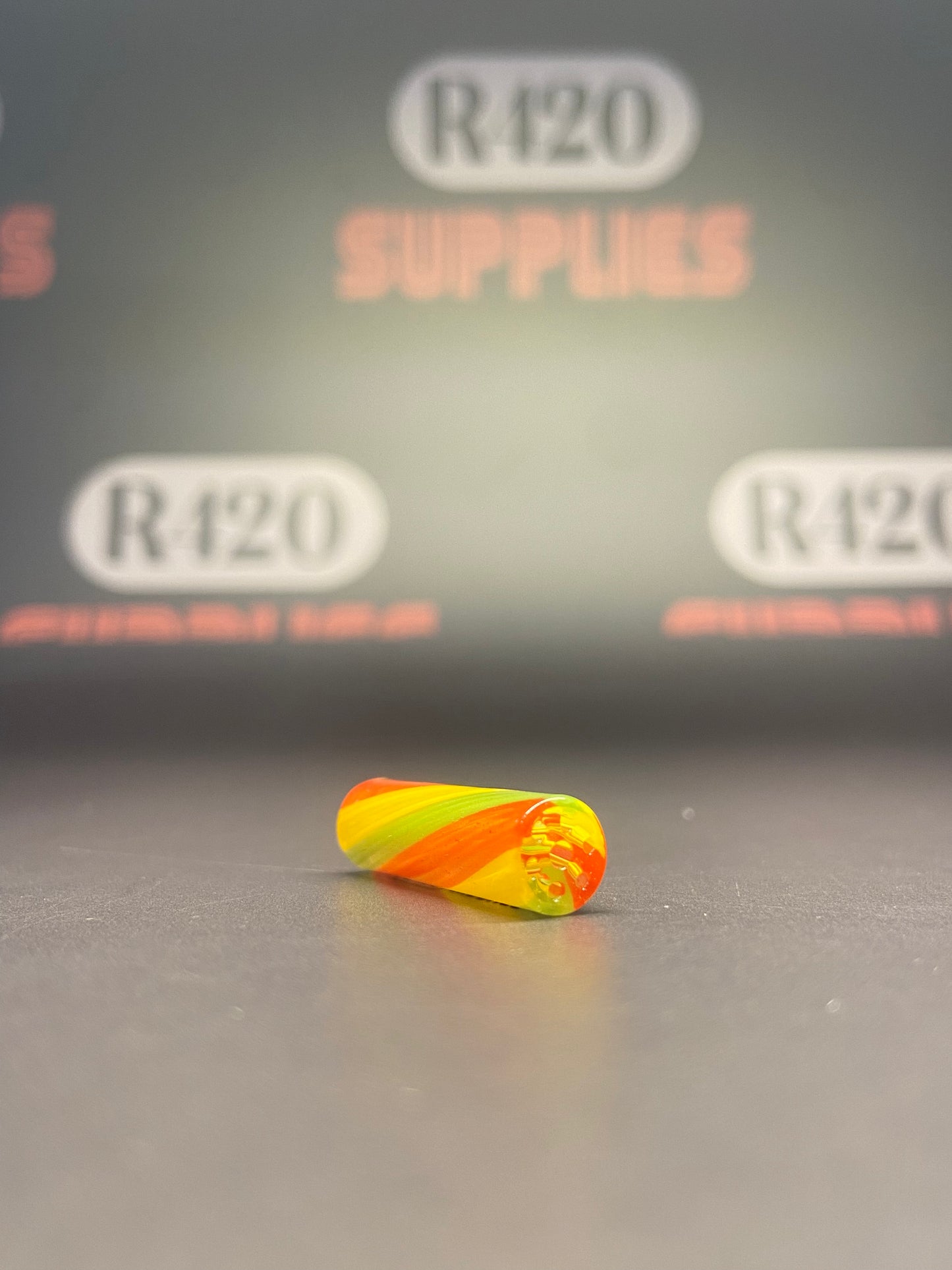 R420 Premium Glass Filter Tip - 8mm x 30mm - Multiple Colours