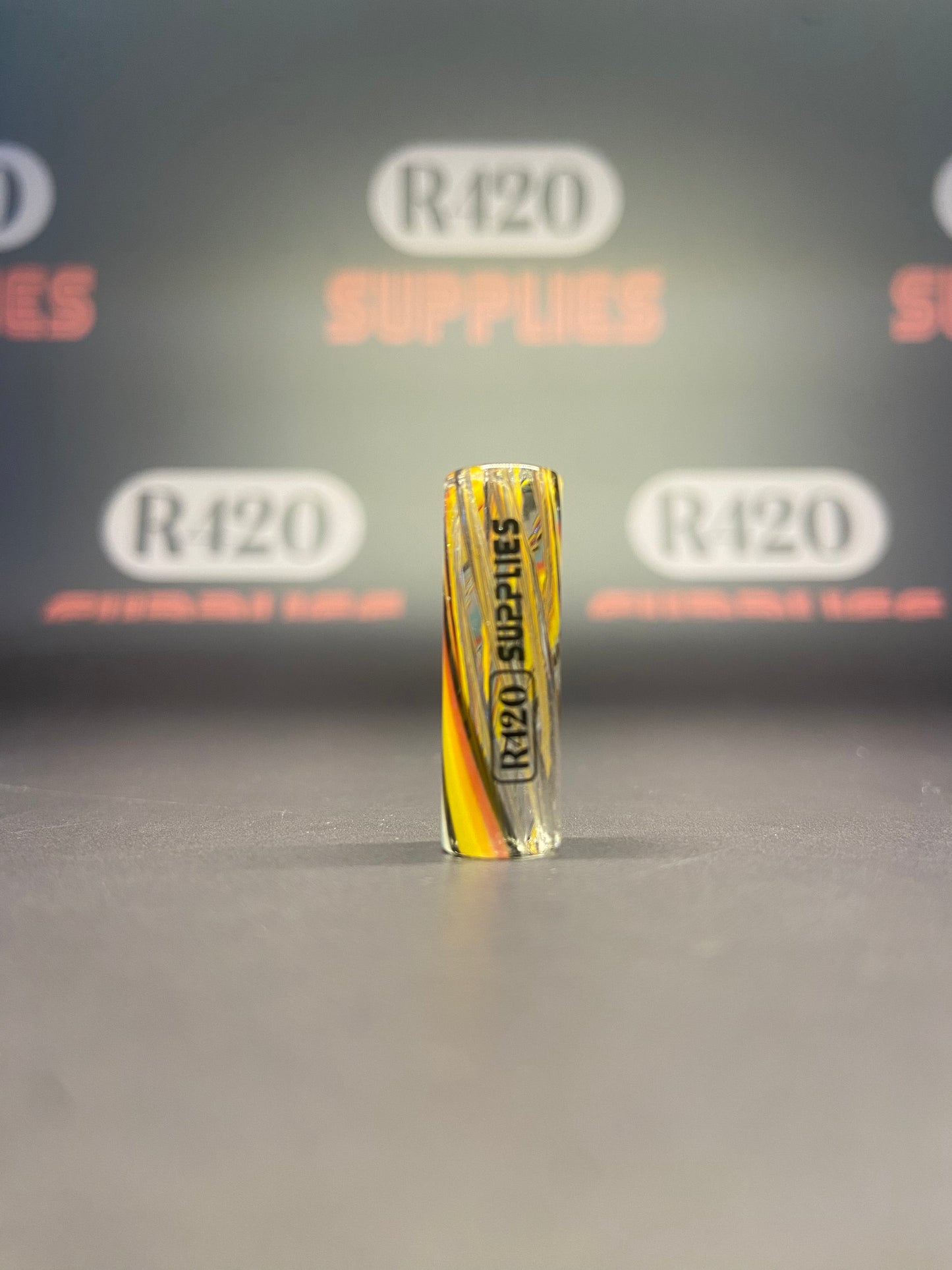 R420 Premium Glass Filter Tip - 10mm x 30mm - Multiple Colours