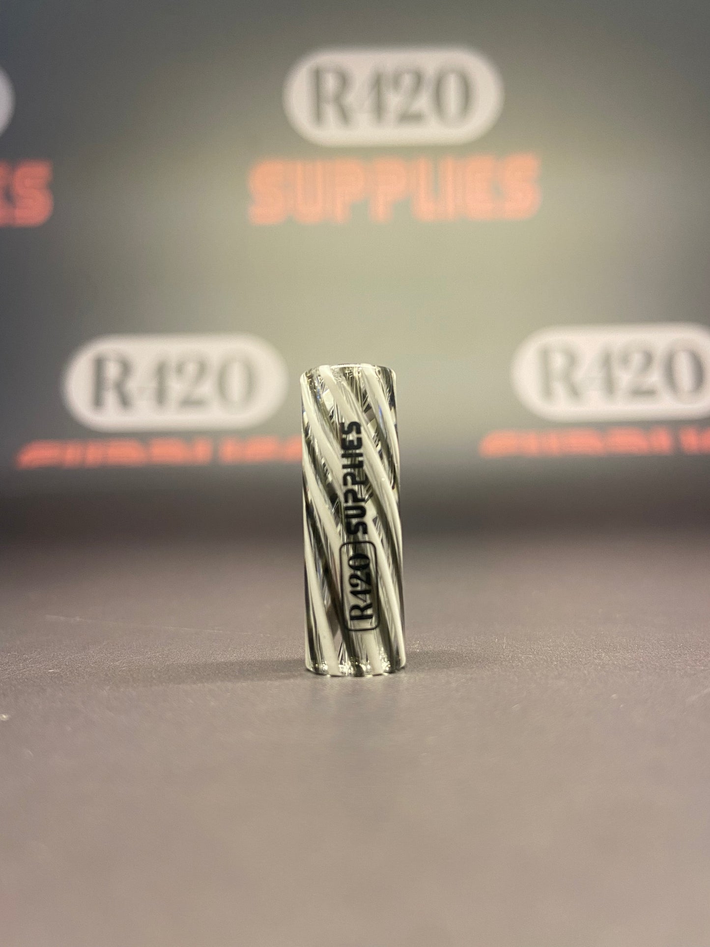 R420 Premium Glass Filter Tip - 10mm x 30mm - Multiple Colours