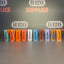 R420 Premium Glass Filter Tip - 12mm x 30mm - Multiple Colours